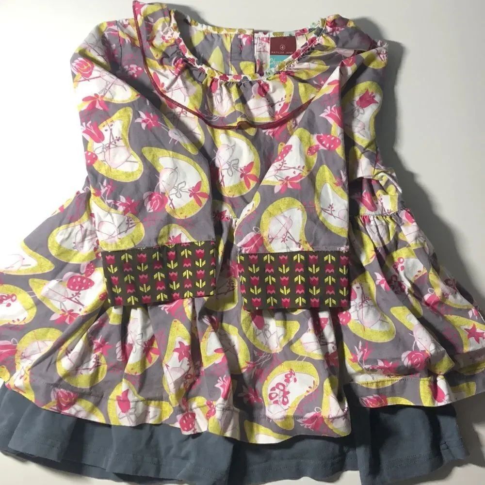Adorable Matilda Jane Size 4 Tunic